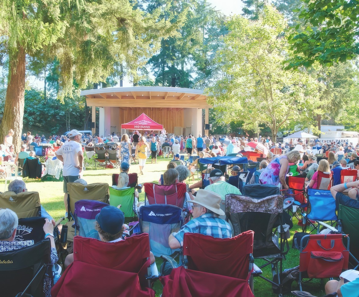 Outdoor Theatre in Parksville