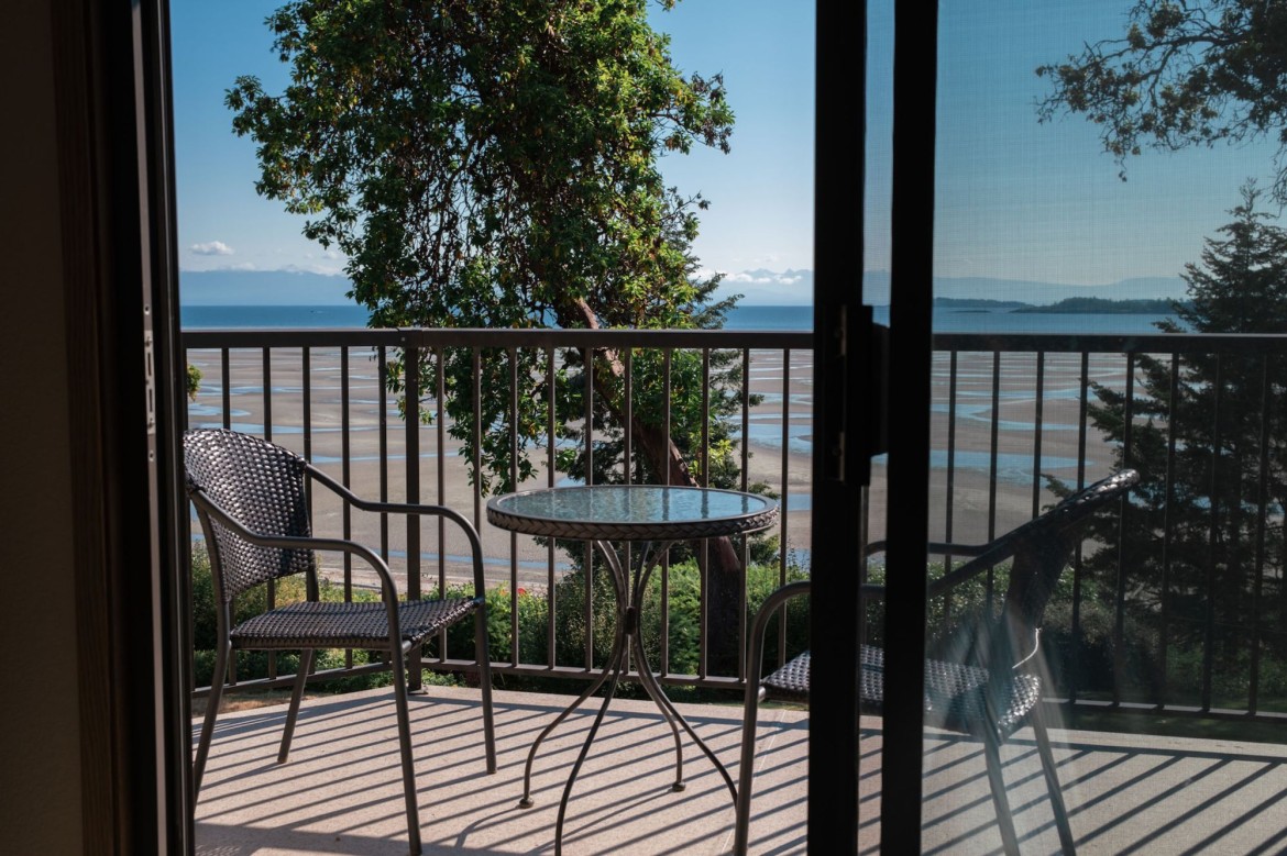 View from the patio of an Oceanview unit