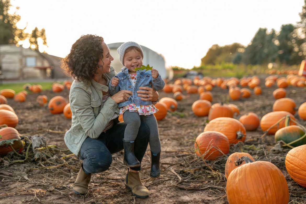 Enjoy the pumpkin patch at Silver Meadows Farms